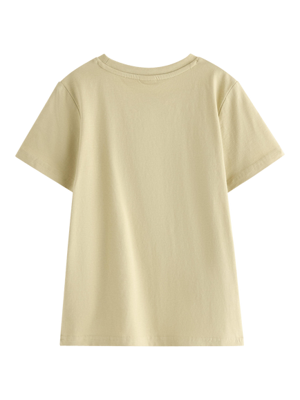 Lindex Kids' Dinosaur T-Shirt, Light Dusty Green - view 2, Light Dusty Green