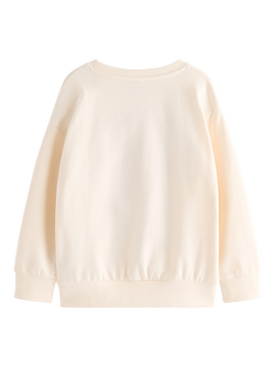 Lindex Kids' Lobster Sweatshirt, White - view 2, White