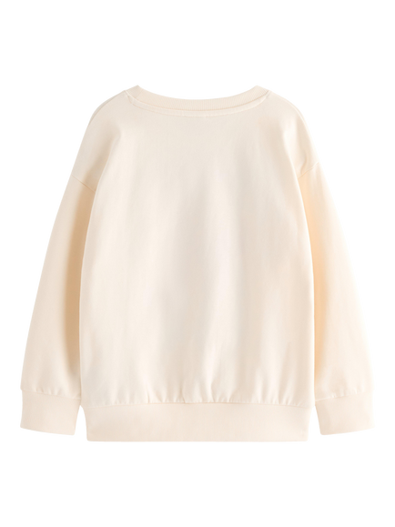 Lindex Kids' Lobster Sweatshirt, White - view 2, White