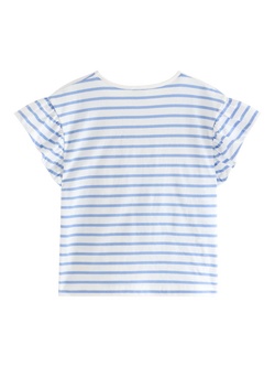 Lindex Kids' Sea You T-Shirt, Light Dusty White/Multi - view 2, Light Dusty White/Multi