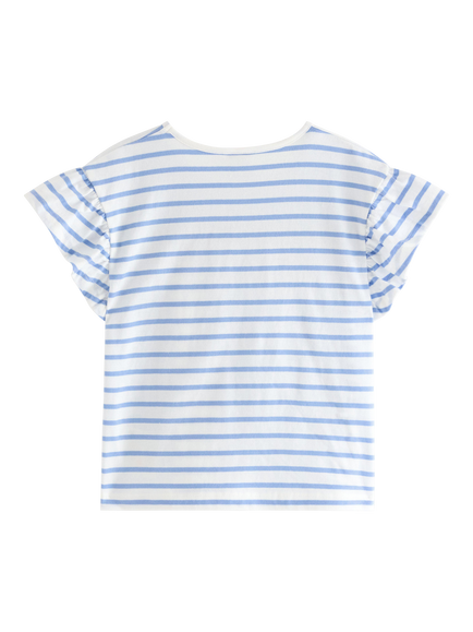 Lindex Kids' Sea You T-Shirt, Light Dusty White/Multi - view 2, Light Dusty White/Multi