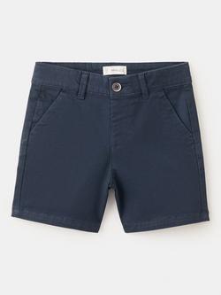 Mango Baby Stretch Chino Shorts, Navy