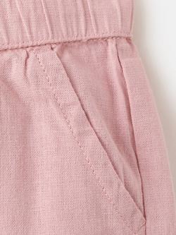 Mango Baby Bermuda Shorts, Pink - view 2, Pink