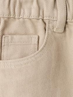 Mango Baby Balloon Jeans, Brown - view 2, Brown