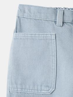Mango Kids' Denim Jeans, Porcelain - view 2, Porcelain