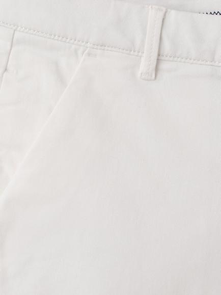 Mango Kids' Cotton Blend Chino Shorts - view 2, White