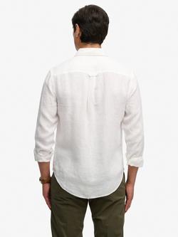 Superdry Riviera Linen Shirt - view 2, Optic