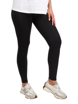 JoJo Maman Bébé Maternity Support Leggings, Black, Black