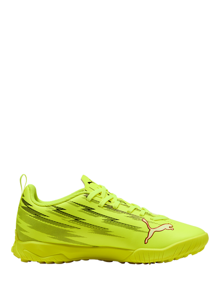 PUMA Kids' Youth ULTRA 6 Lace Up Football Boots, Yellow Light
