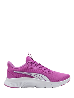 PUMA Kids' Youth FlexFocus Mesh Lace Up Running Shoes, Purple Mid