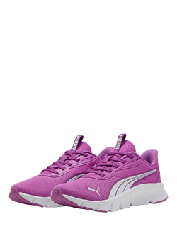 PUMA Kids' Youth FlexFocus Mesh Lace Up Running Shoes - view 2, Purple Mid