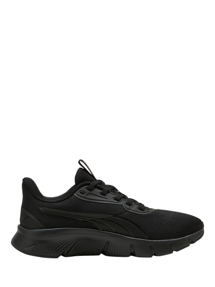 PUMA Kids' Youth FlexFocus Mesh Lace Up Running Shoes, Black