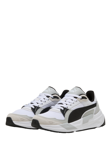 PUMA Kids' Trinity 2 Lace Up Trainers - view 2, White/Gray