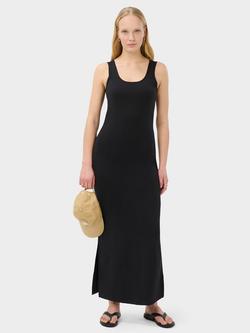 Sweaty Betty Scoop Neck Bodycon Maxi Dress, Black, Black