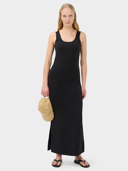 Sweaty Betty Scoop Neck Bodycon Maxi Dress, Black, Black
