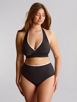 Panache Sofia Non-Wired Bikini Top, Ric Rac Black