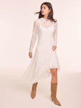 chinese dress ladies Birdie Linen Square Neck Dress Summer White