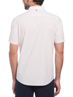 Original Penguin Short Sleeve Cotton Blend Oxford Shirt - view 2, Parfait Pink