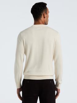 Original Penguin Cotton Jersey Knit Jumper - view 2, Birch