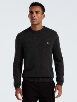 Original Penguin Lambswool Sweater, Charcoal, Charcoal