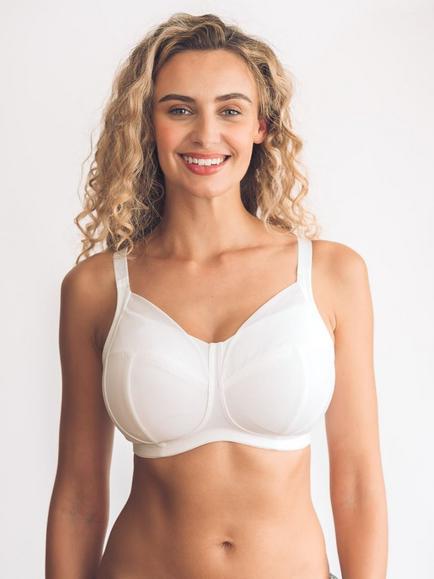 Royce Cara Full Cup Comfort Non-Wired Bra, White