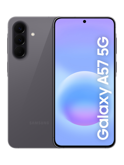 Samsung Galaxy A57 Smartphone, 8GB RAM, 6.7", Galaxy AI, 5G, SIM Free, Awesome Grey