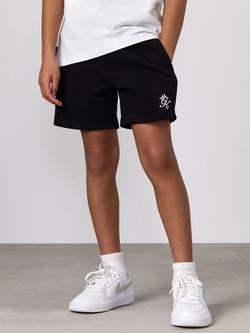 Gym King Kids' Fundamental Shorts, Black, Black