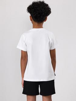 Gym King Kids' Fundamental T-Shirt - view 2, White