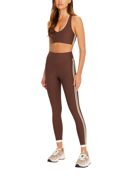 THE UPSIDE Daytona High Rise Ankle Leggings, Brown - view 2, Brown