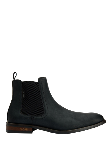 V.GAN Vegan Gooseberry Chelsea Boots, Black