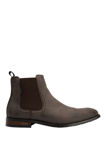 V.GAN Vegan Gooseberry Chelsea Boots, Brown