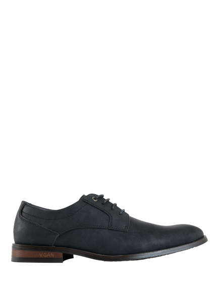 V.GAN Vegan Huckleberry Derby Shoes, Black