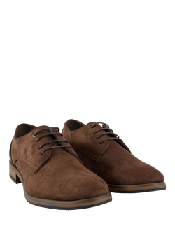 V.GAN Vegan Oatmeal Lace Up Derby Shoes, Brown - view 2, Brown