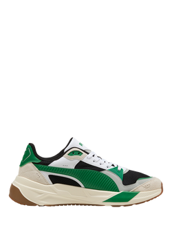 PUMA Men's Trinity 2 Trainers, Natual/Green Black