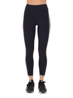 THE UPSIDE Rhythm Mid Rise Stretch Leggings, Black
