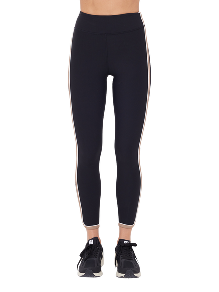 THE UPSIDE Rhythm Mid Rise Stretch Leggings, Black