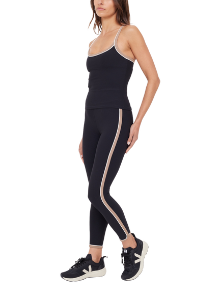 THE UPSIDE Rhythm Mid Rise Stretch Leggings - view 2, Black