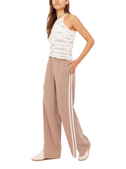 THE UPSIDE Juliet Low Rise Joggers, Brown - view 2, Brown