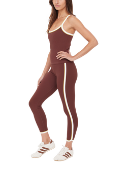 THE UPSIDE Rhythm Caleb Stretch Tank Top - view 2, Brown