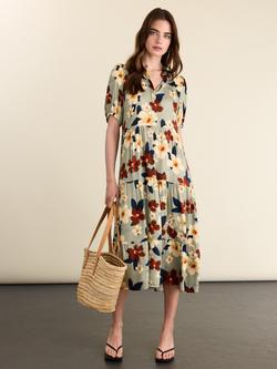 Baukjen Mariella Midi Dress containing LENZING™ ECOVERO™ Viscose, Seafoam - view 2, Seafoam