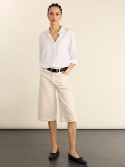 Baukjen Tillie Denim Shorts, Ecru, Ecru