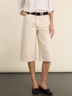 Baukjen Tillie Denim Shorts, Ecru - view 2, Ecru