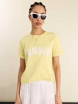 Baukjen Kit Organic Cotton T-Shirt, Butter Yellow, Butter yellow