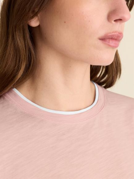 Baukjen Lally Organic Cotton T-Shirt - view 2, Pastel Pink