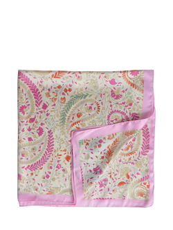 Smith & Soul Paisley Floral Scarf, Pink/Multi, Pink/Multi