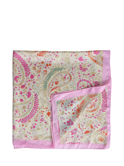Smith & Soul Paisley Floral Scarf, Pink/Multi, Pink/Multi