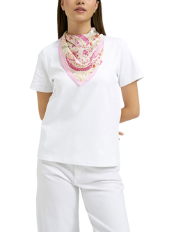 Smith & Soul Paisley Floral Scarf, Pink/Multi - view 2, Pink/Multi