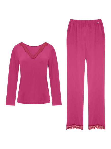 Dorina Origins Pyjama Set - view 2, Fuchsia