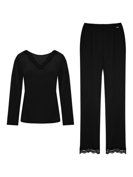 Dorina Origins Pyjama Set - view 2, Black