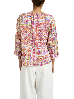 Smith & Soul V-Neck Boho Top, Multi - view 2, Multi